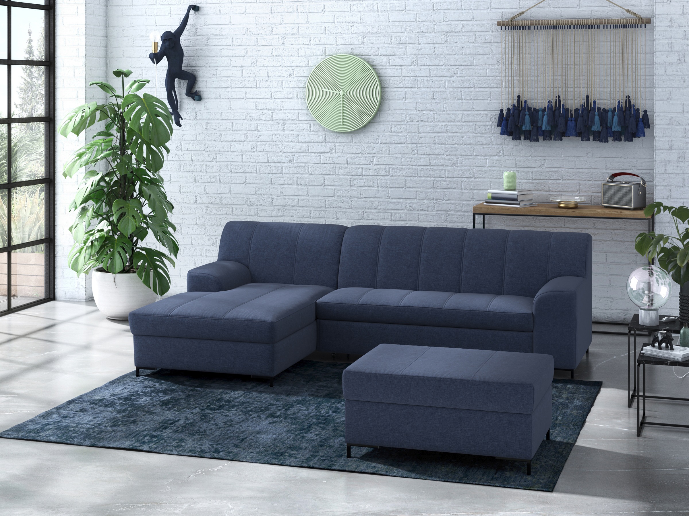 INOSIGN Polsterhocker »Balme«, passend zur Serie "Balme"