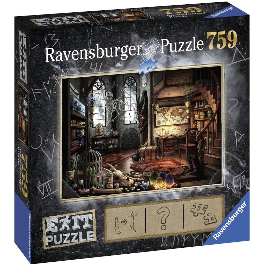 Ravensburger Puzzle »Puzzle EXIT, 5: Im Drachenlabor«