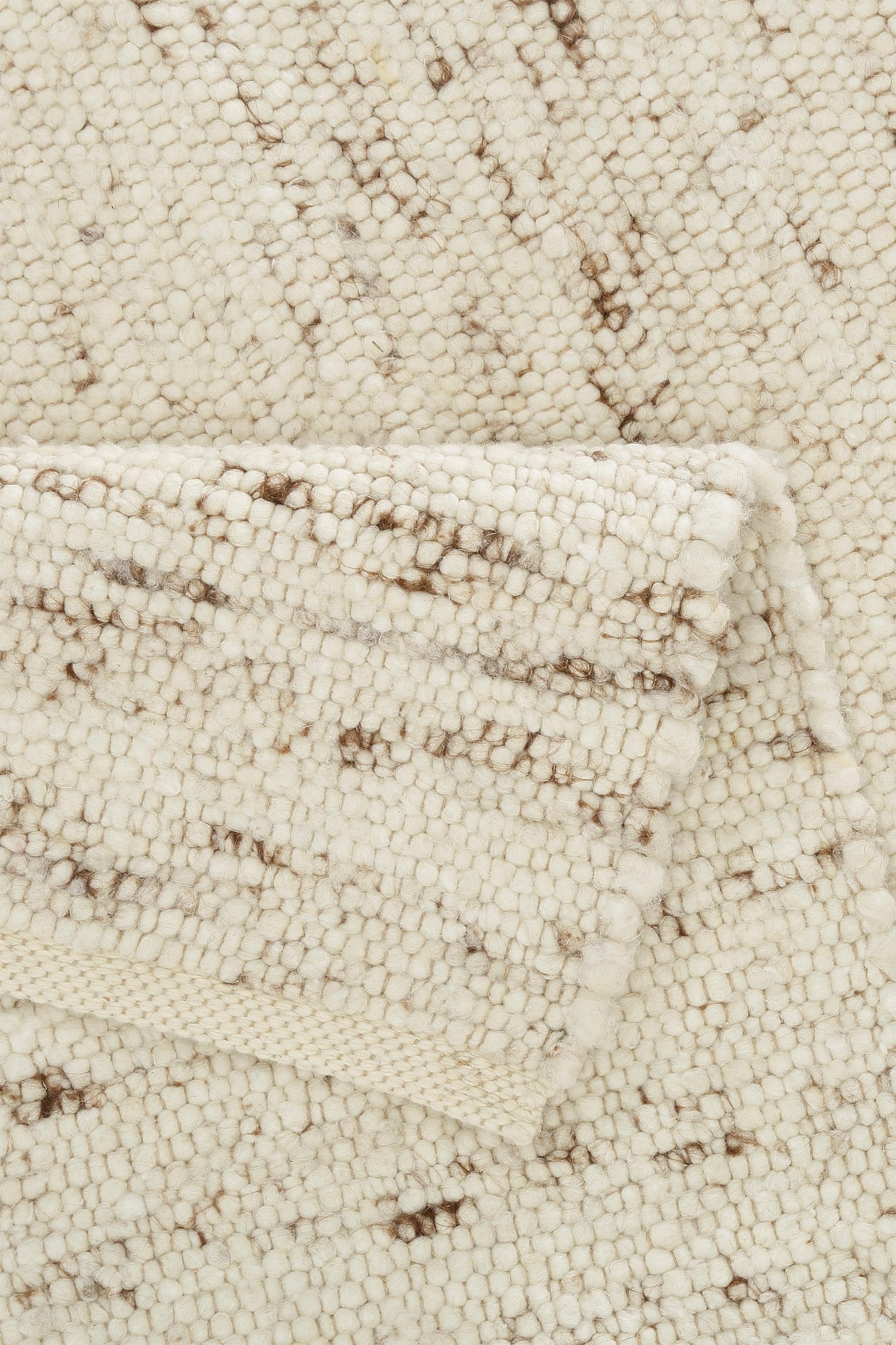 THEKO Wollteppich »Allgäu Super«, Schurwolle, reine Handweb handgewebt Teppich, bequem schnell bestellen und rechteckig