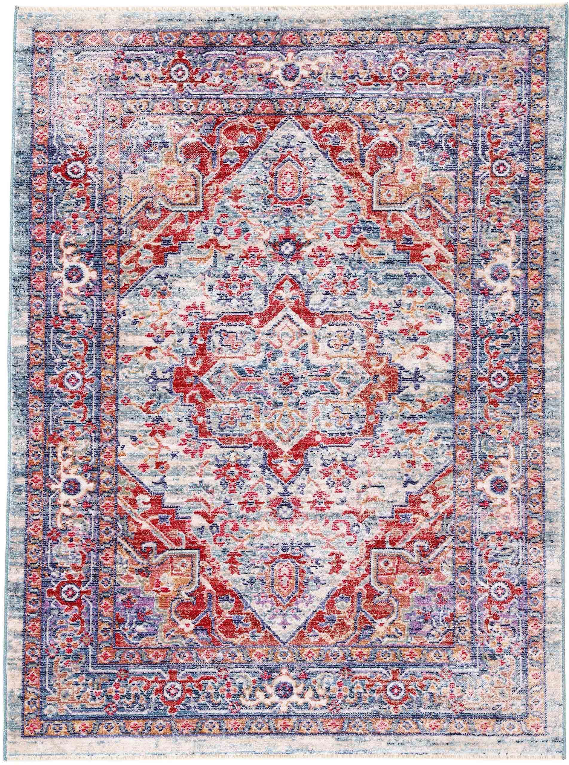 carpetfine Teppich »Phoenix«, rechteckig, 6 mm Höhe, Vintage Orient Look, m günstig online kaufen
