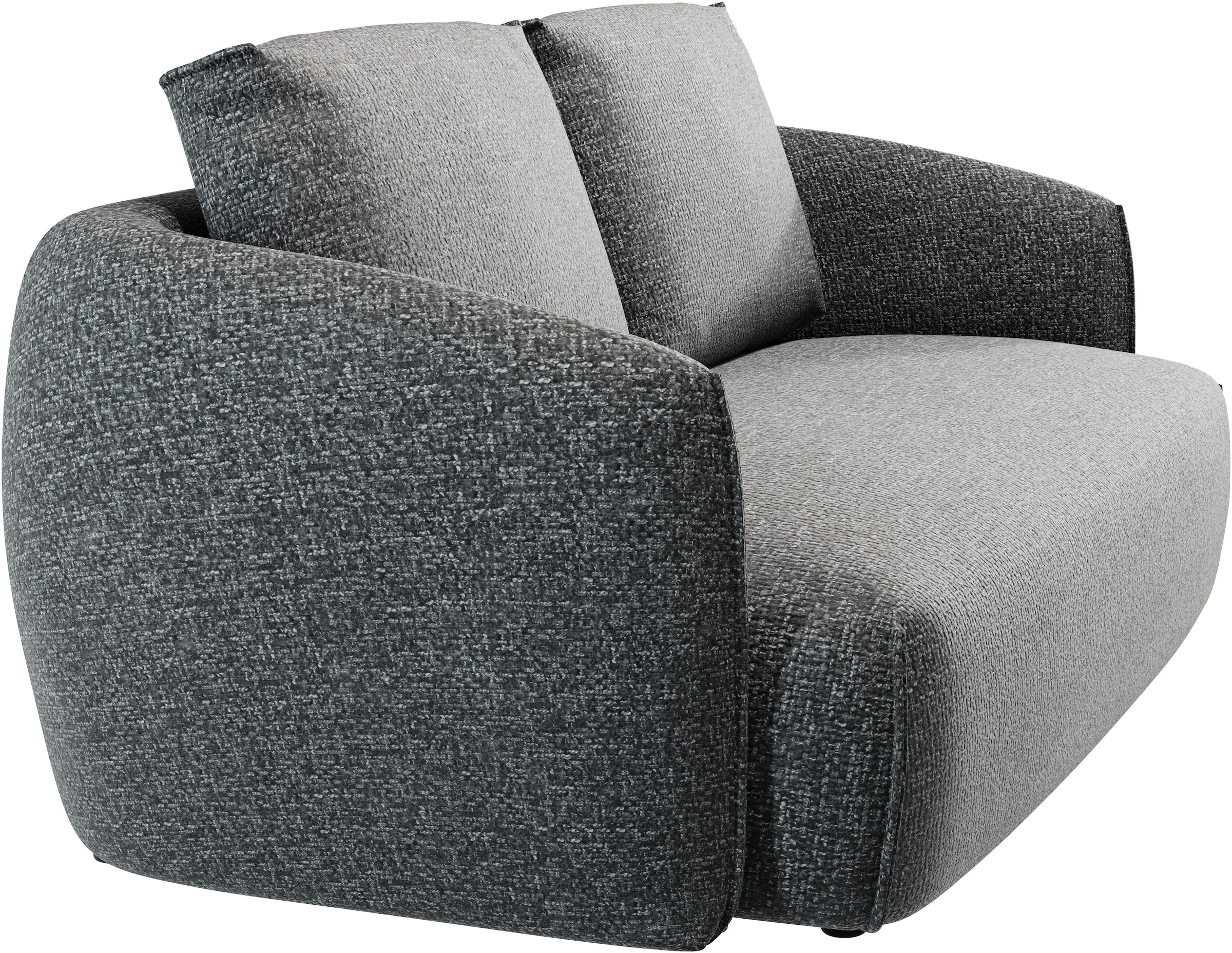 Guido Maria Kretschmer Home&Living 2-Sitzer »Shawn Designsofa, elegant geschwungen Armlehnen, bequem«, organischer Form, mit hochwertigem Bezug
