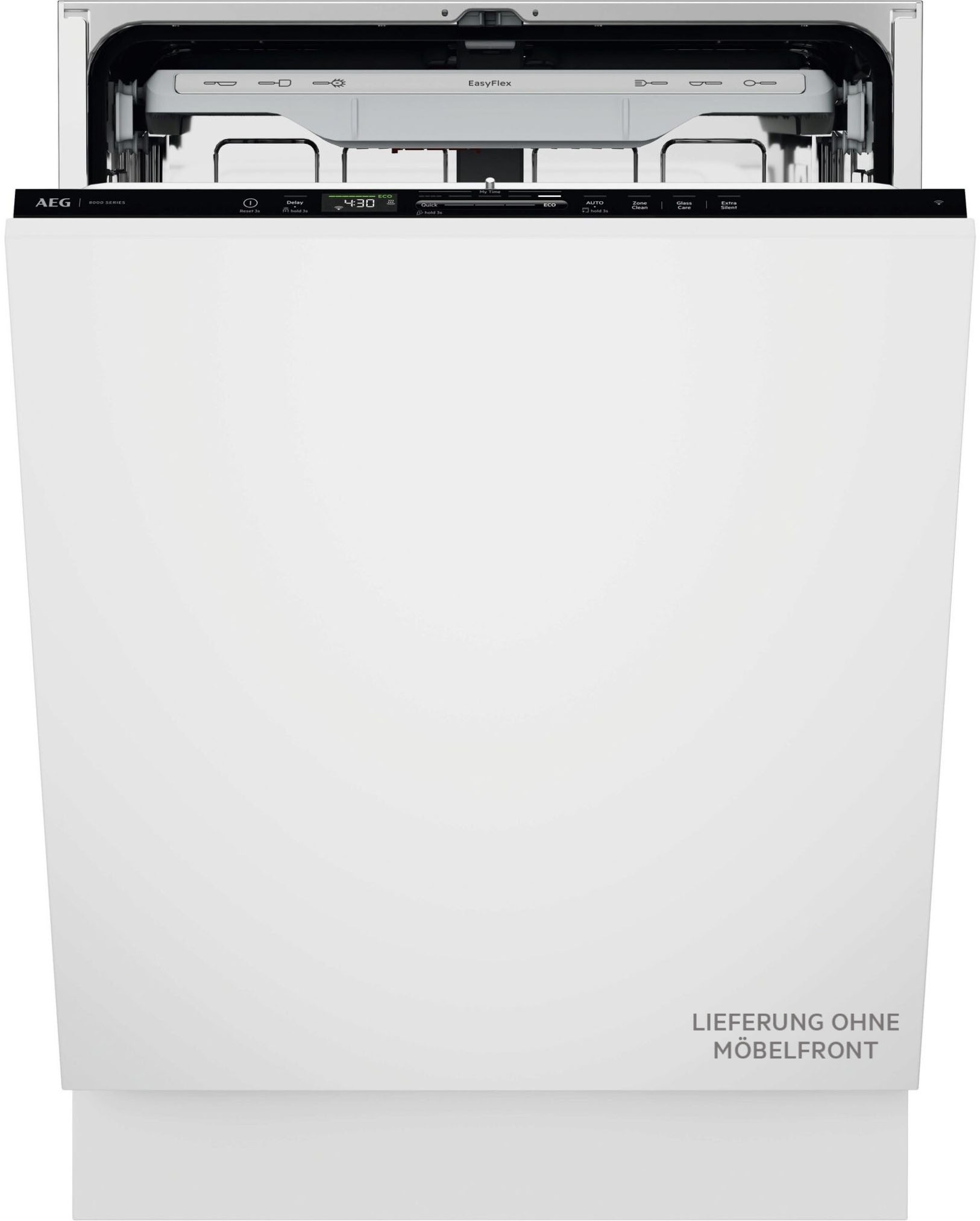 AEG vollintegrierbarer Geschirrspüler XXL Serie 8000, 60cm, WiFi »GI8700B2SO« 15 tlg. Maßgedecke Spülmaschine mit 5 cm mehr Innenraum passt unter...