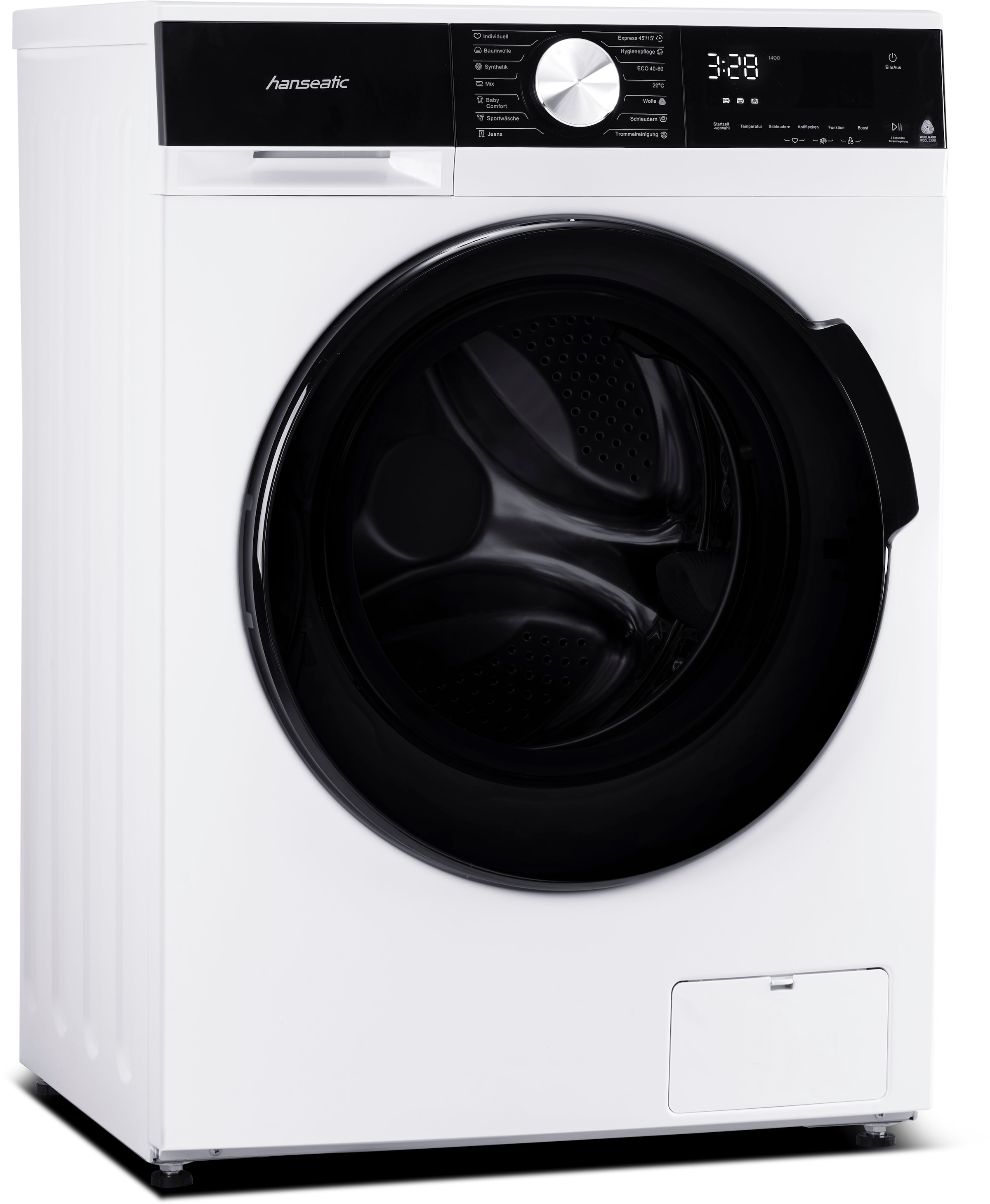 Hanseatic Waschmaschine »HWMM1814A2«, 8 kg, 1400 U/min, Woolmark Zertifizie günstig online kaufen