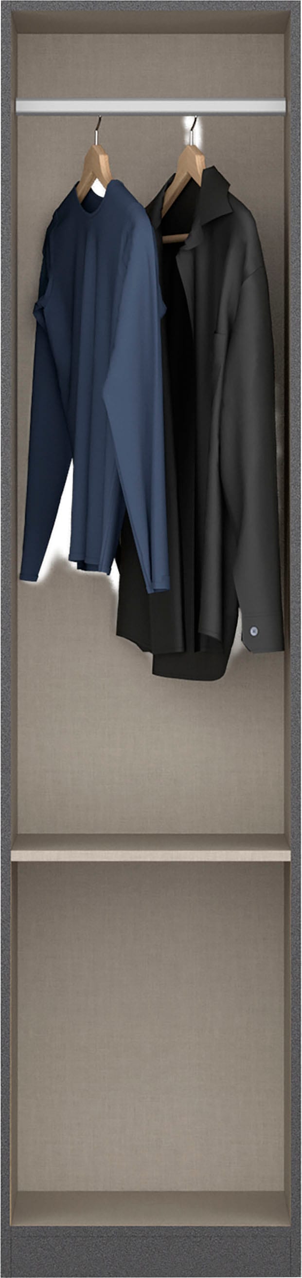 rauch Kleiderschrank »Freiham« mit Griffmulden und Schubkästen