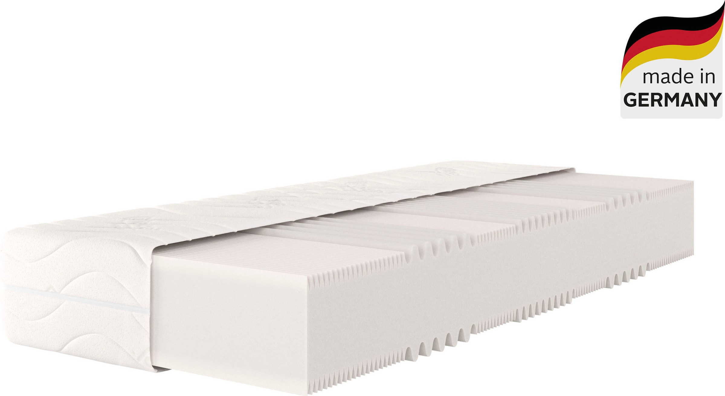 ÄLGDRÖM Komfortschaummatratze »Essentials XXL, 7 Zonen Matratze 90x200, 140x200 cm & weitere Größen« 26 cm hoch Raumgewicht: 28 kg/m³ 1 Stk. tlg....