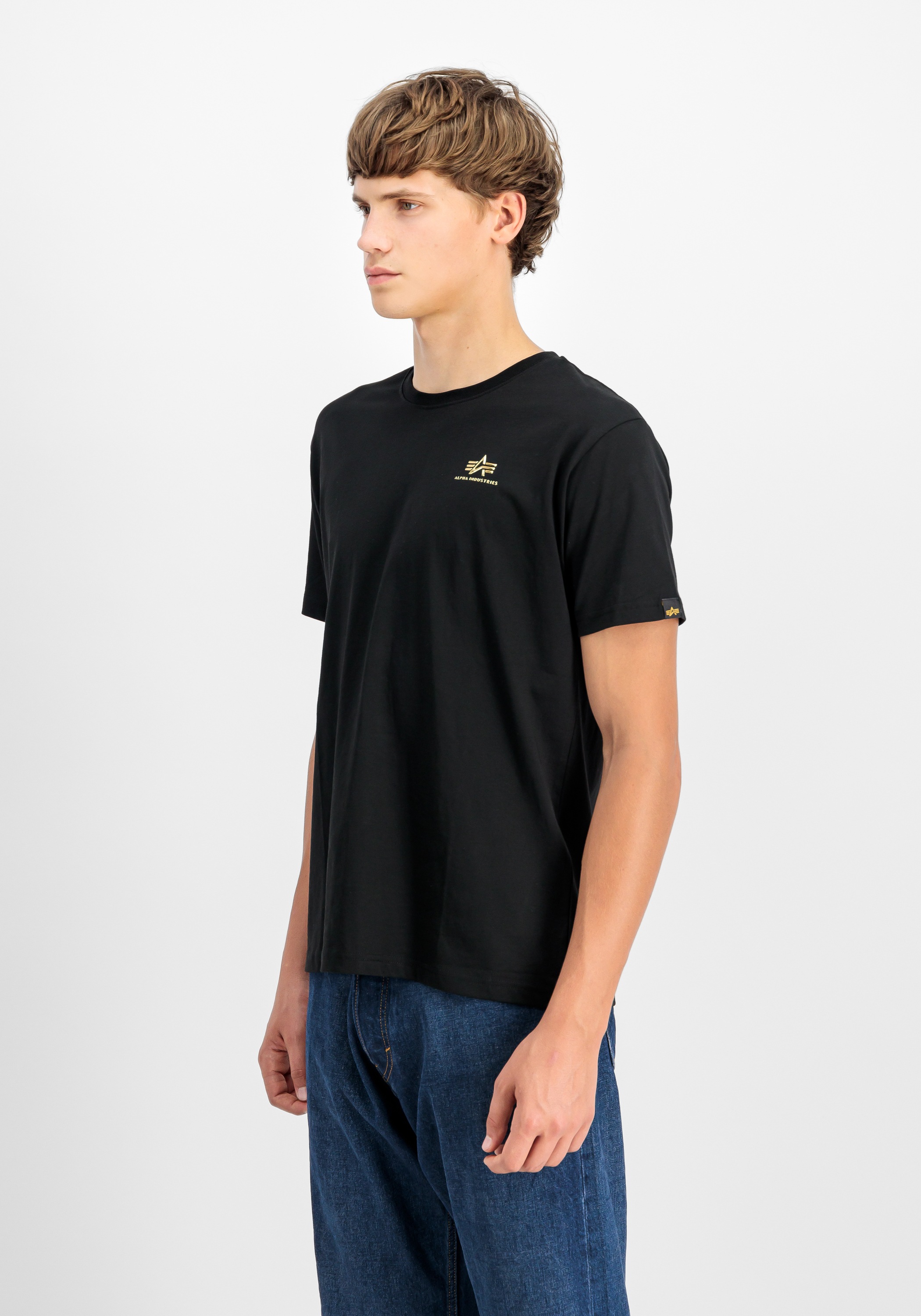 Alpha Industries T-Shirt »Alpha Industries Men - T-Shirts Basic T-Shirt SL TPU«