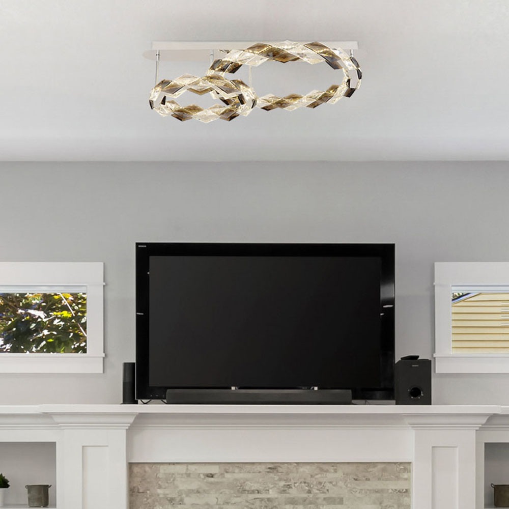 GLOBO LIGHTING LED Deckenleuchte »KARILION« LED-Modul Tageslichtweiß Decken günstig online kaufen