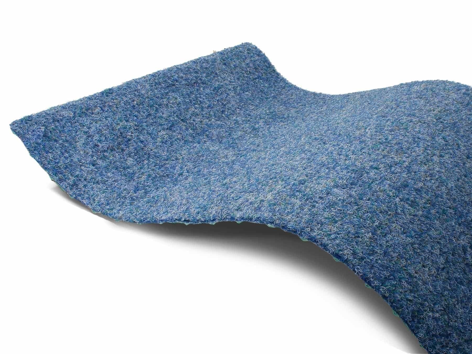 Primaflor-Ideen in Textil Kunstrasen »GREEN«, rechteckig, Rasenteppich, blau, mit Noppen