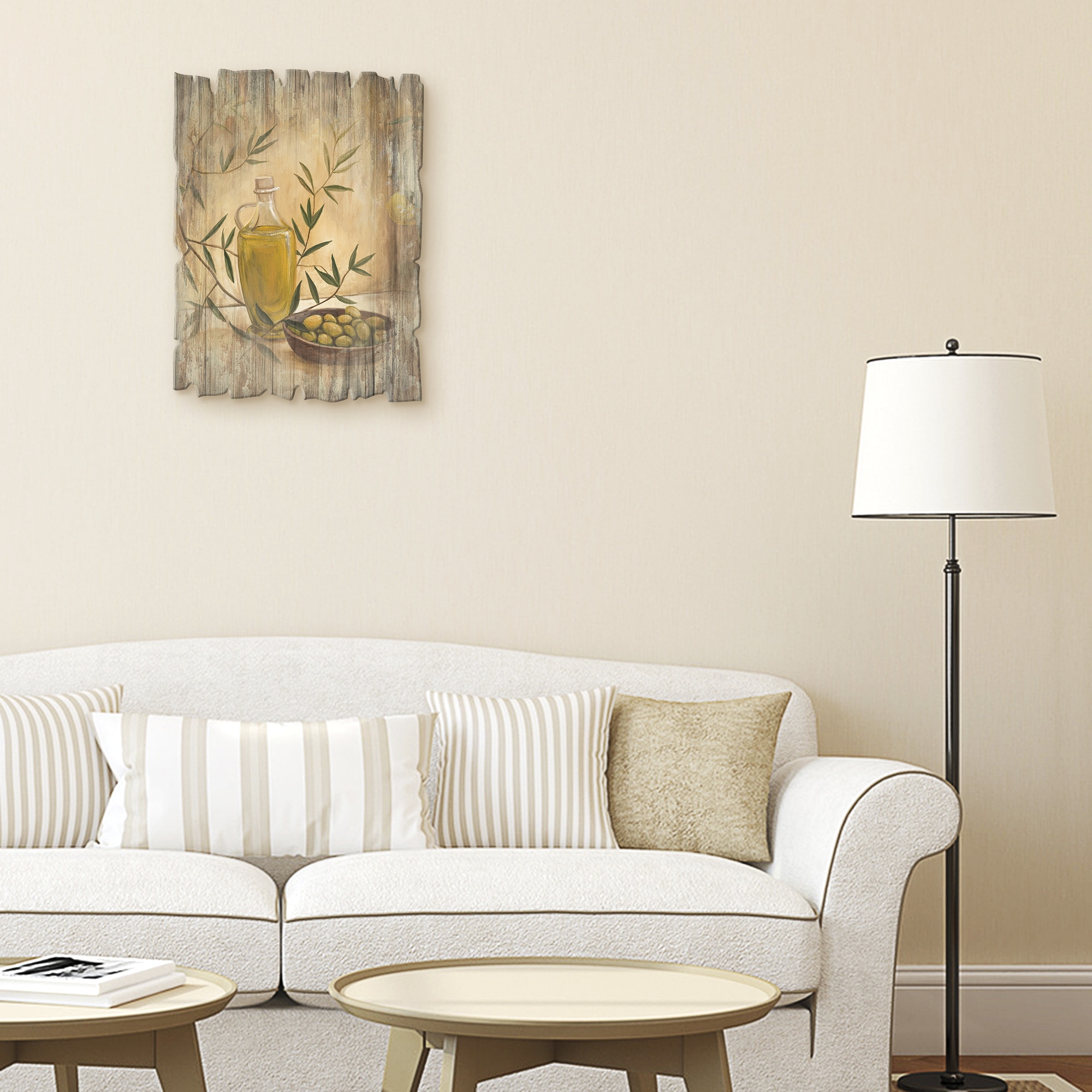 Artland Holzbild »Oliven und Zitronen« Arrangements 1 Stk. tlg.