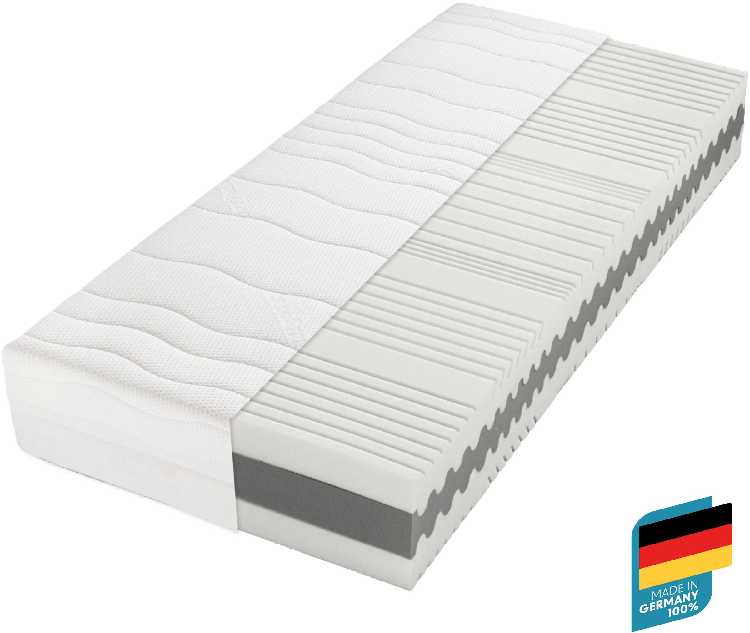 Beco Komfortschaummatratze »Gigant Trio – GOLD Komfortschaummatratze in Lux günstig online kaufen