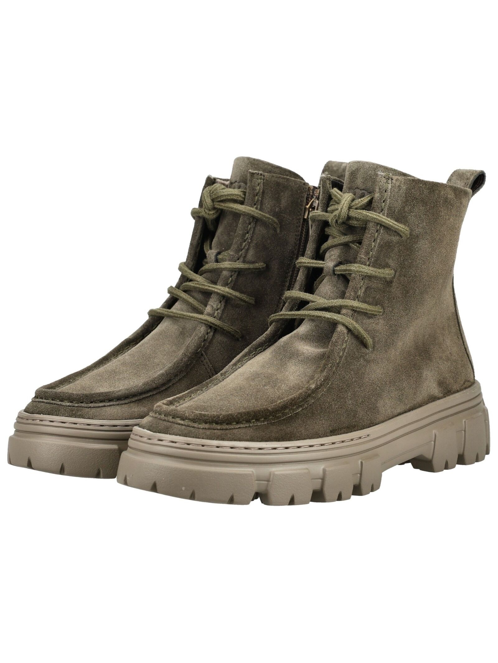 Paul Green Schnürstiefelette »Paul Green Stiefelette Veloursleder«