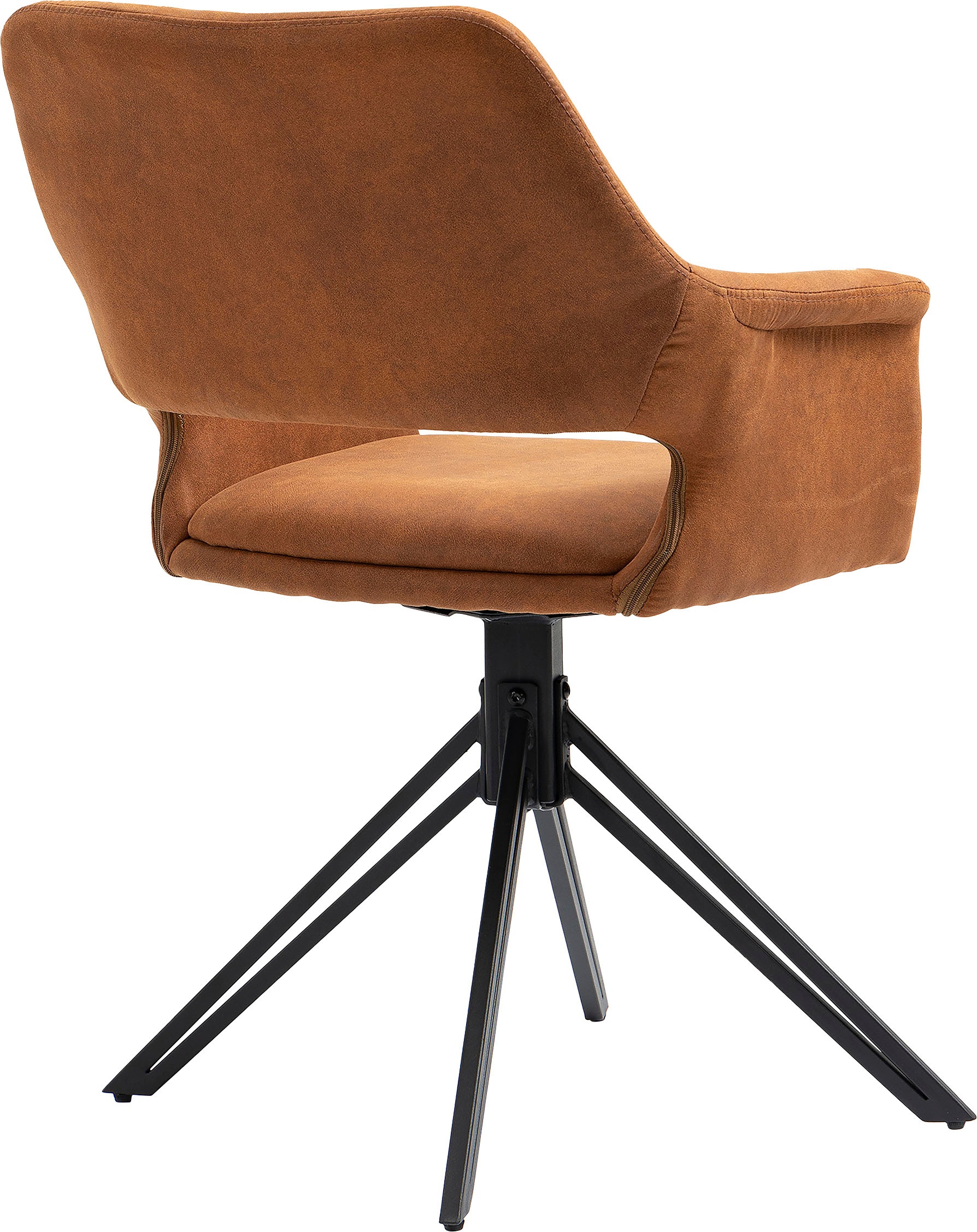 byLIVING Esszimmerstuhl »Estelle«, (Set), 2 St., Samtstoff, 360 Grad drehba günstig online kaufen