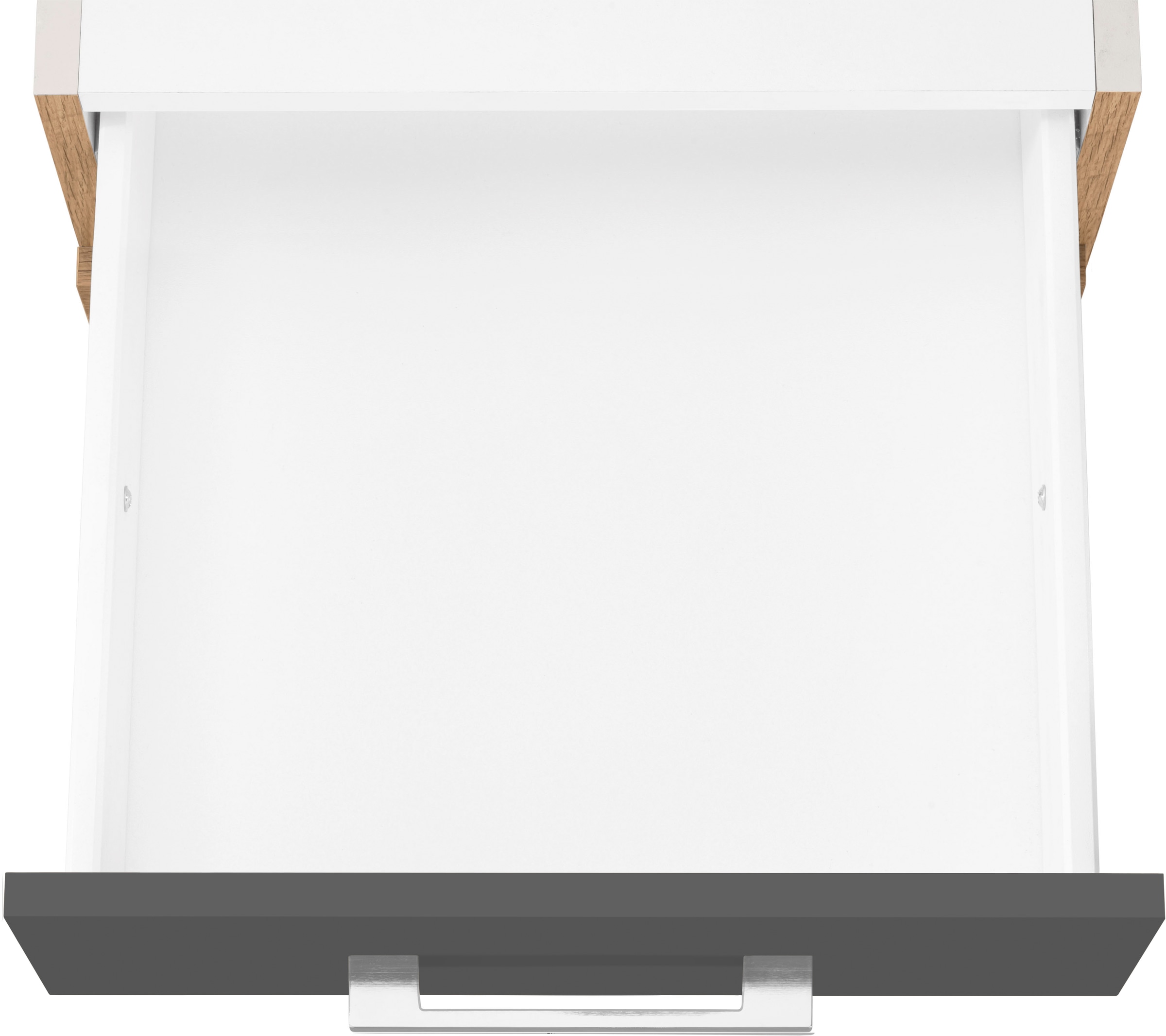 KOCHSTATION Küchenzeile »KS-Colmar«, mit E-Geräten, Breite 210 cm