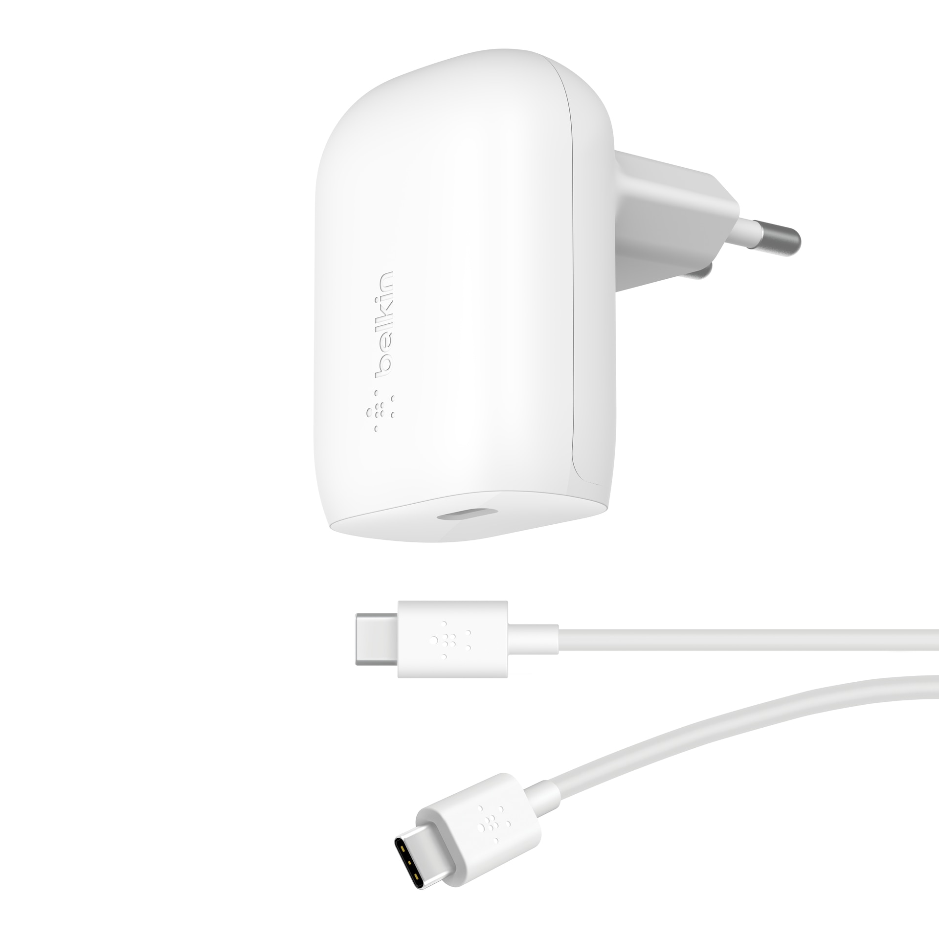 Belkin USB-Ladegerät »30W USB-C Ladegerät PD und PPS inkl. USB-C Kabel 1m«