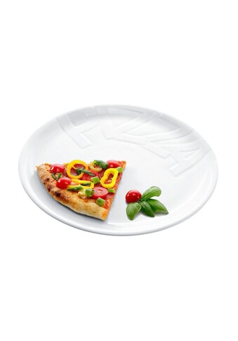 CreaTable Pizzateller »Essteller«, (Set, 4 St.), Teller Set für 4 Personen, weiß,... kaufen
