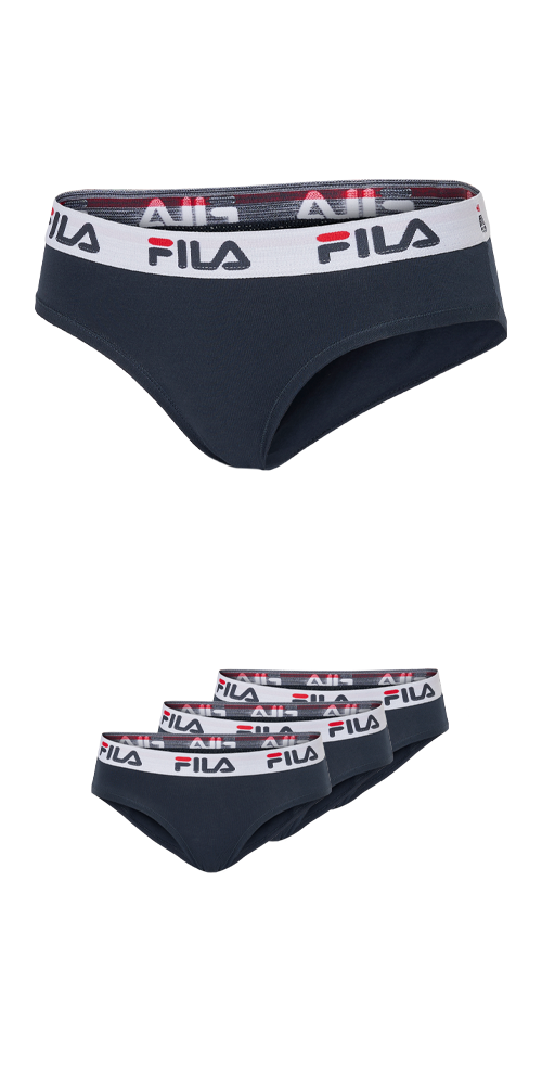 Fila »WOMAN BRIEF« 3er Pack,  mit elastischem Logobund