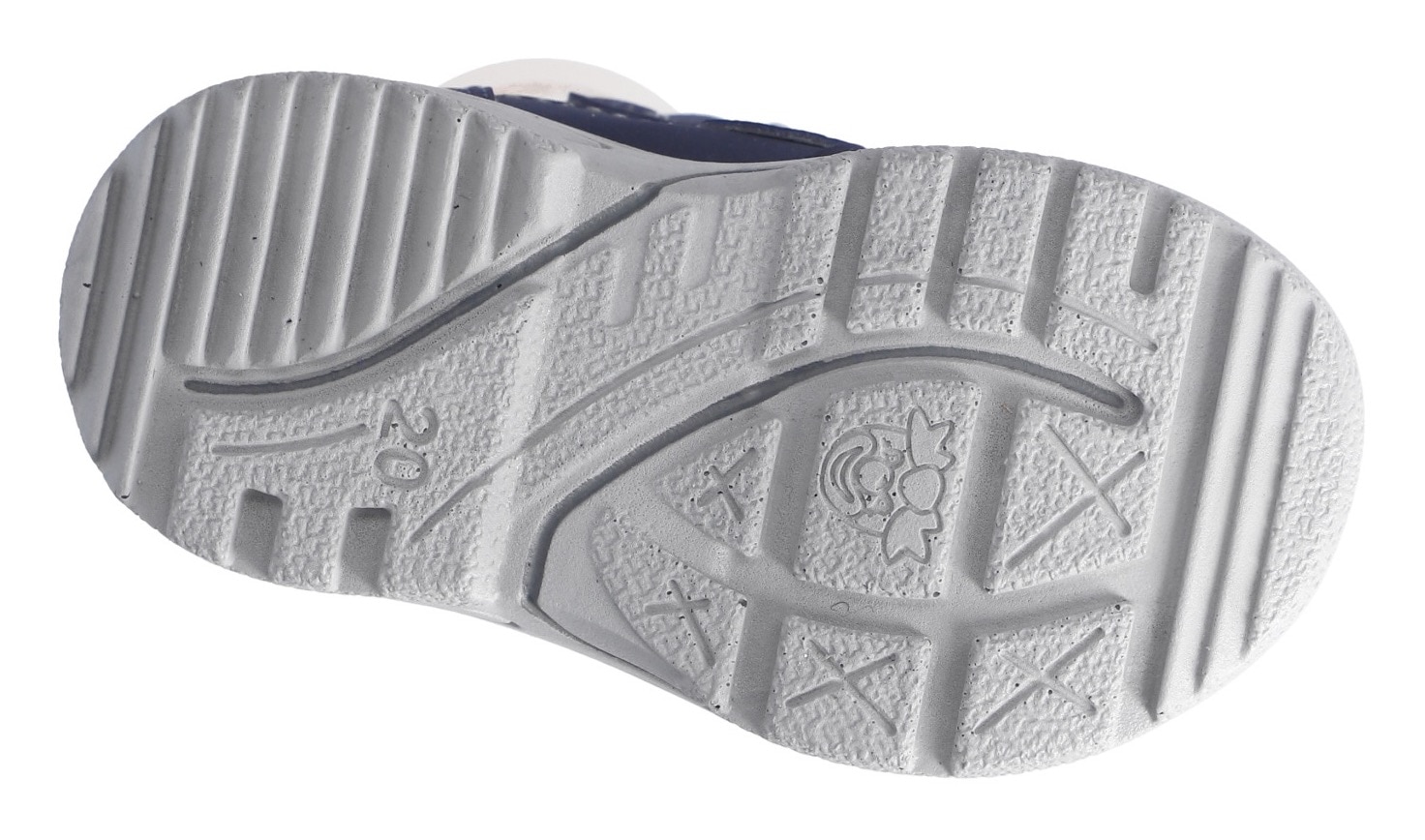 PEPINO by RICOSTA Winterstiefel »Flo WMS: mittel«, Klettschuh mit Warmfutter, Größenschablone zum Download