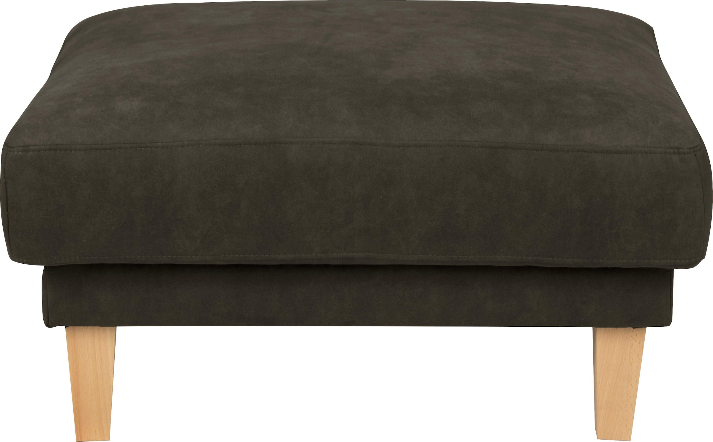 Home affaire Polsterhocker »TRIPLO passend zur Serie, Maße B/T/H: 82/72/46 cm«, mit Wellenunterfederung, in hochwertiger Verarbeitung