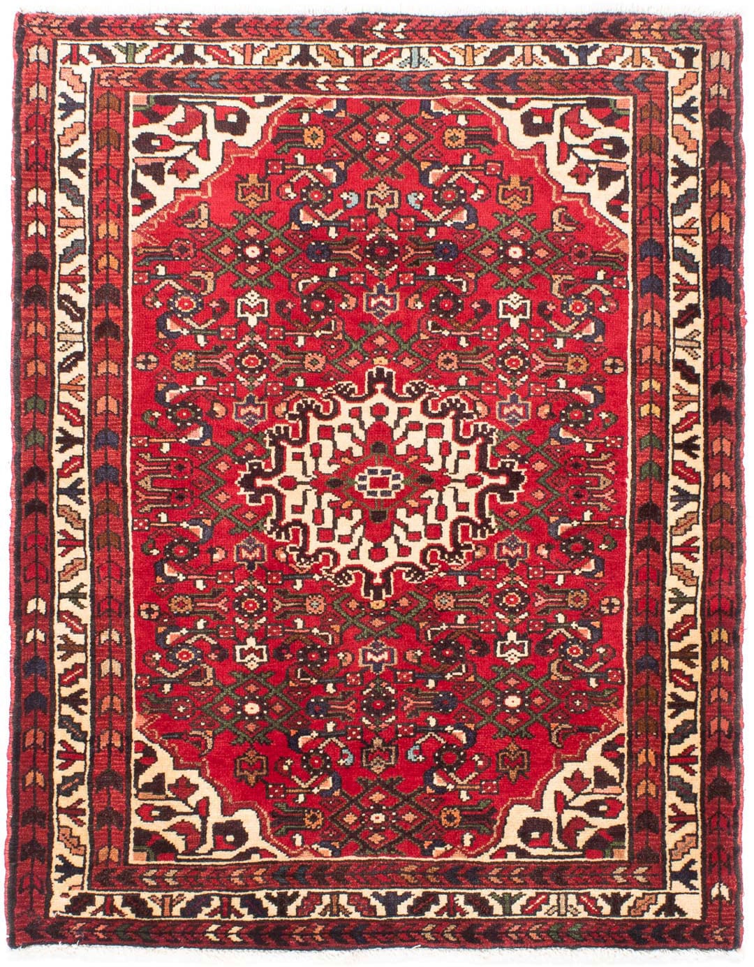 morgenland Orientteppich »Perser - Nomadic - 150 x 115 cm - rot«, rechtecki günstig online kaufen