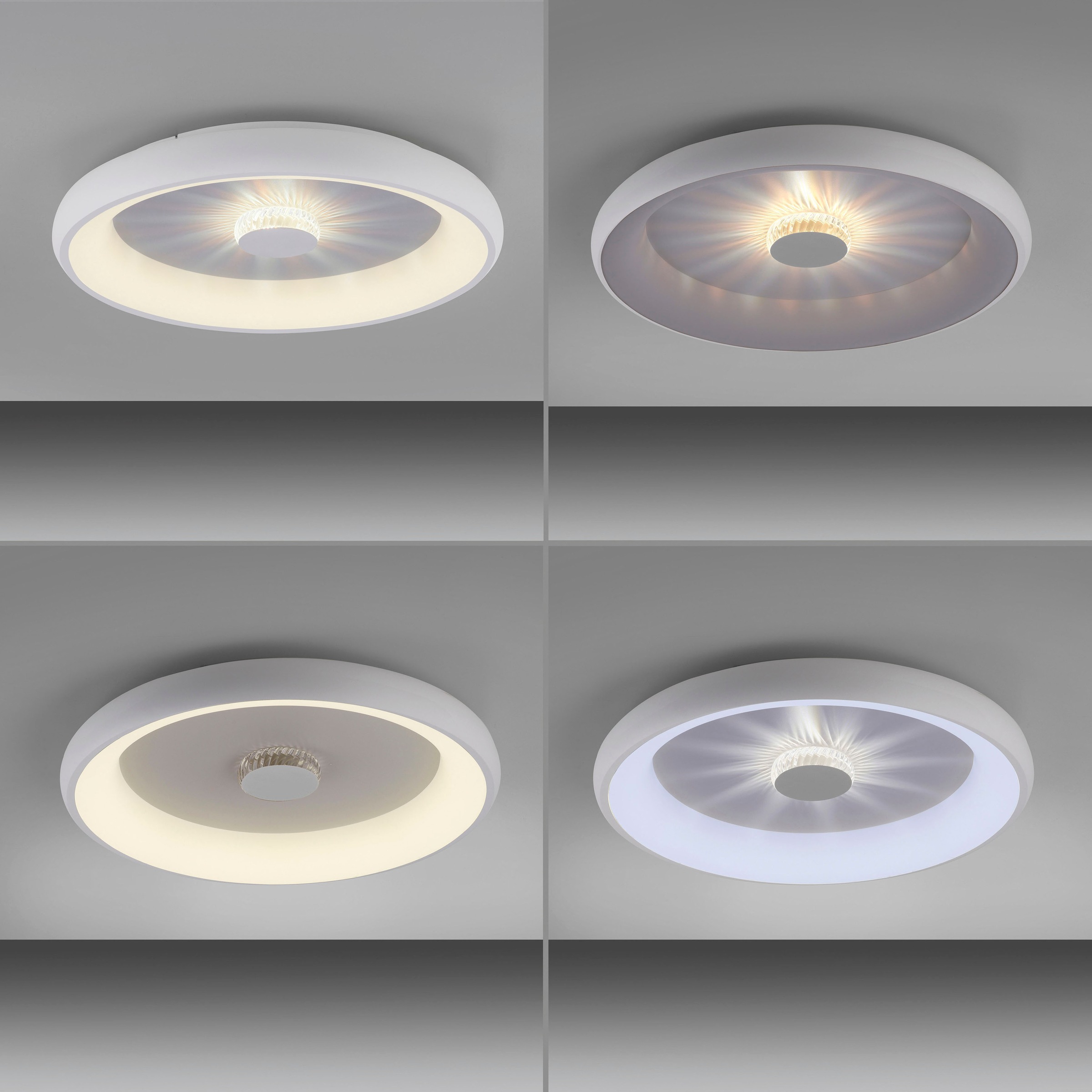 JUST LIGHT Deckenleuchte »VERTIGO«, 1 flammig, Leuchtmittel LED-Board | LED fest integriert