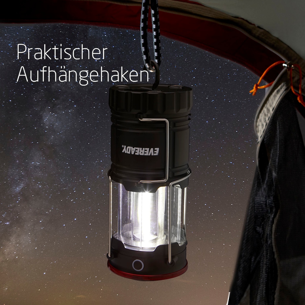 Energizer Laterne »Hybrid Power Lantern - zusammenklappbar«, outdoor Campinglampe, Lampe, Leuchte