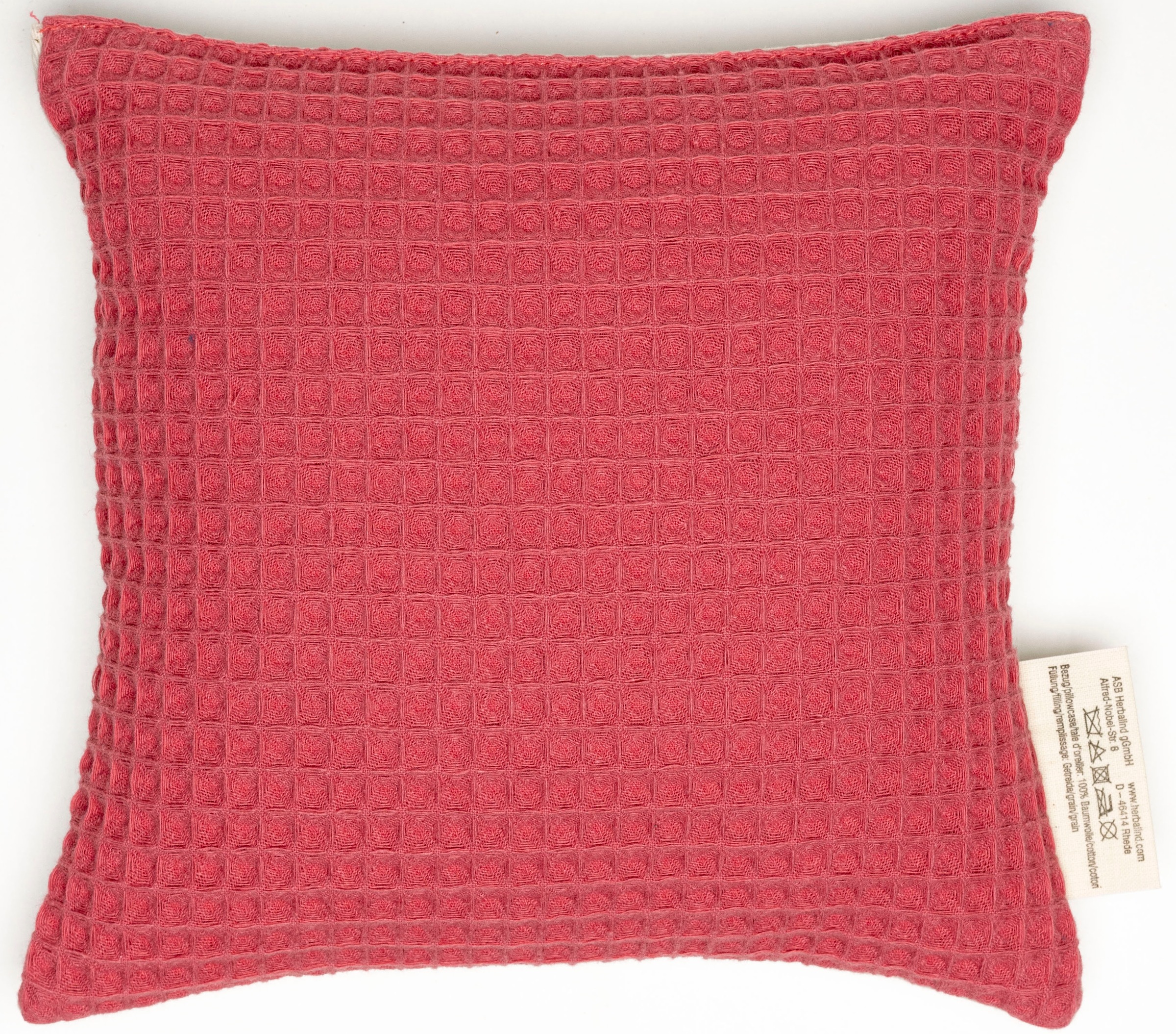 herbalind Wärmekissen »4103«, Kindergetreidewärmekissen 4103 Einwärmchen 19x19 cm Dark Rose/Natur