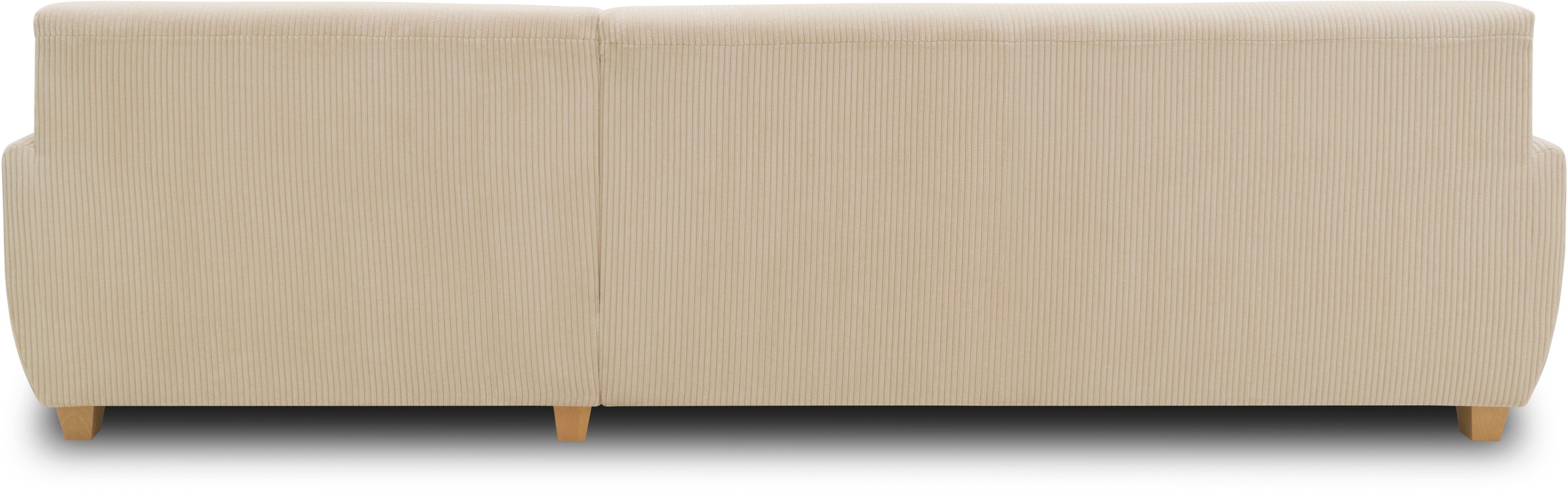 Home affaire Ecksofa »Nika zeitlos und elegant, L-Form«, wahlweise mit Bettfunktion, auch in Cord