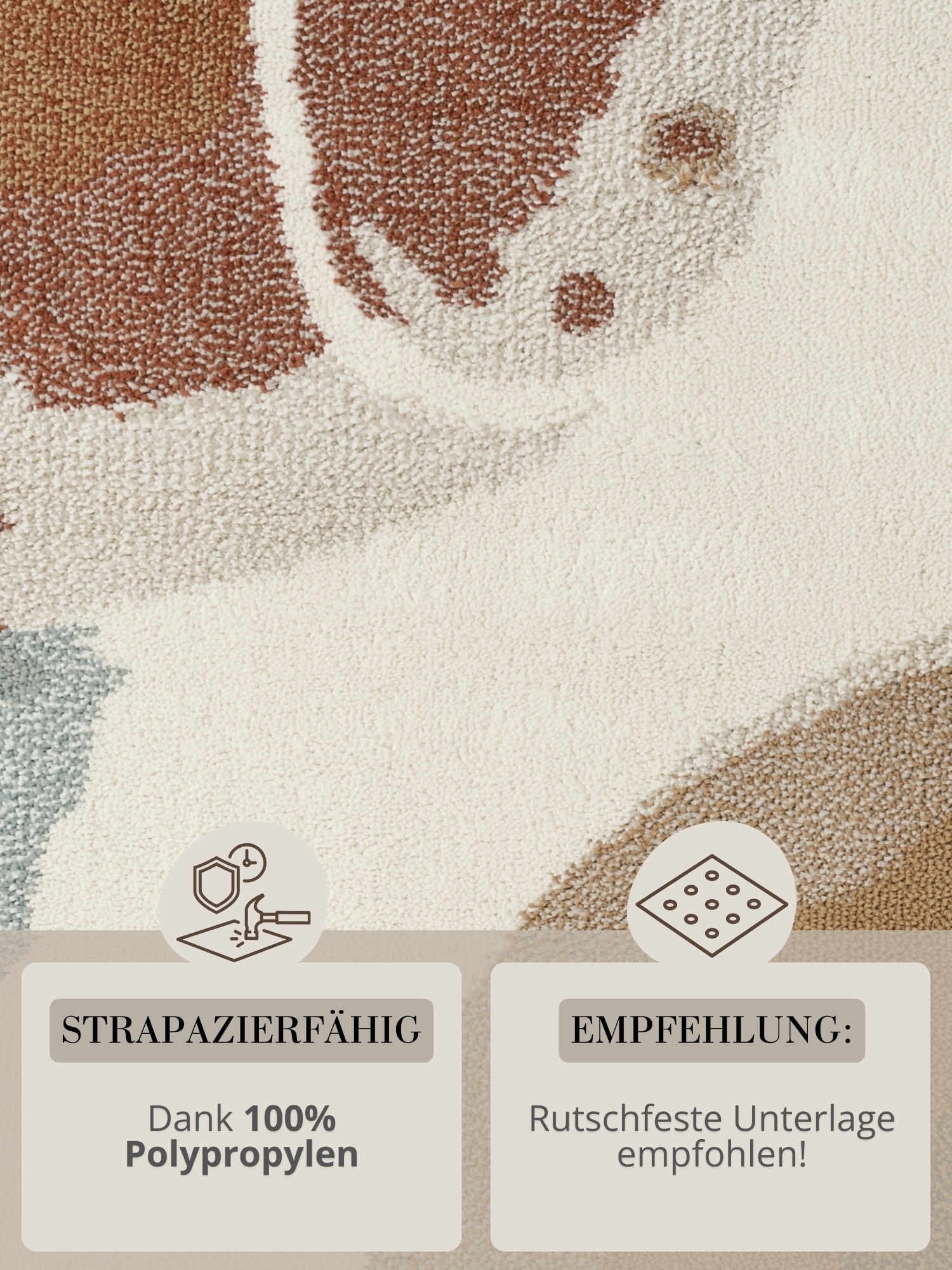 HANSE Home Kinderteppich »Marigold« rechteckig 10 mm Höhe Pflegeleicht, Weich, Kinderzimmer, Spielteppich, Spielunterlage