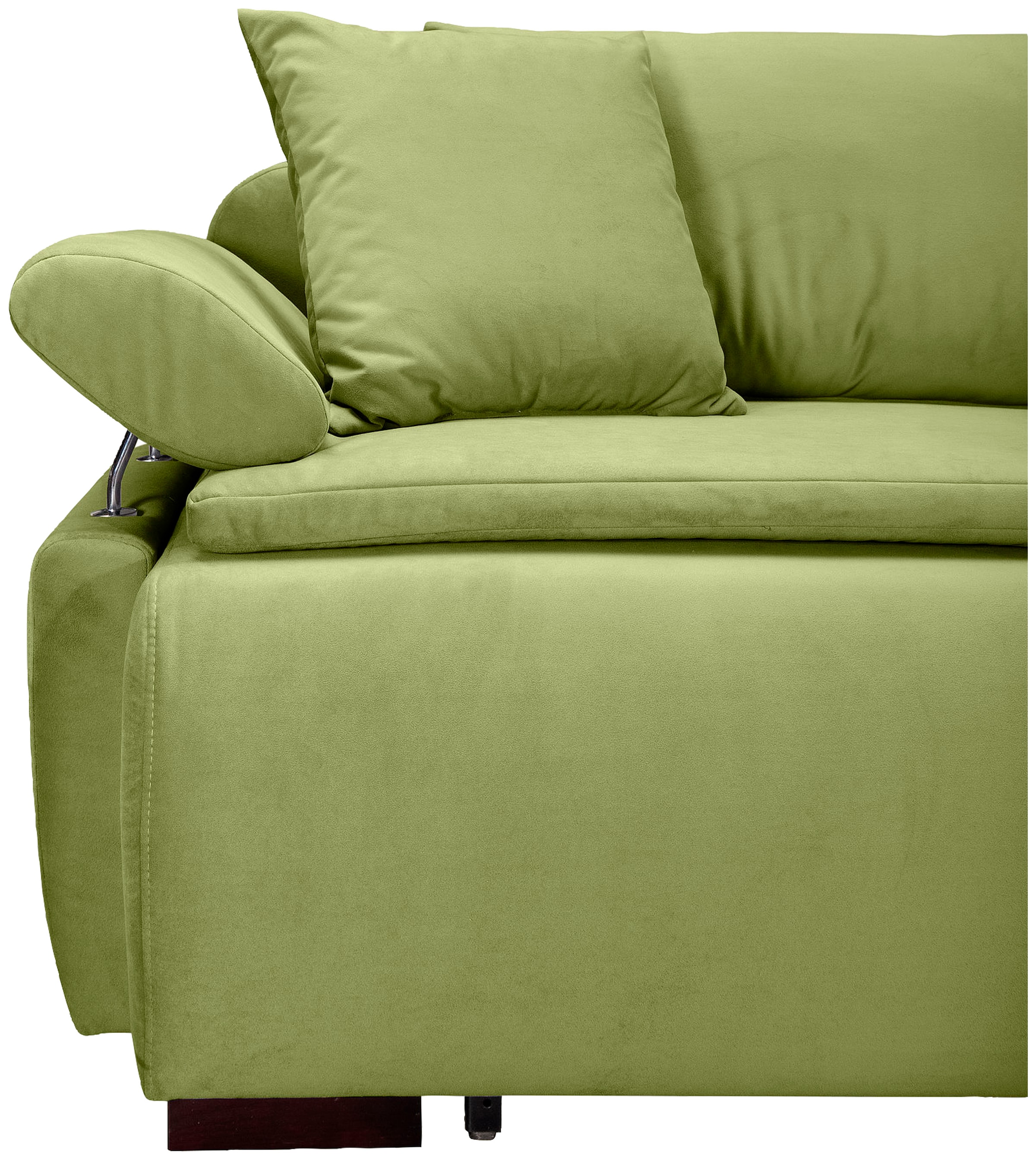 INOSIGN Schlafsofa »Romeo«, mit Boxspringaufbau, Bettfunktion & Bettkasten, Dauerschlafsofa