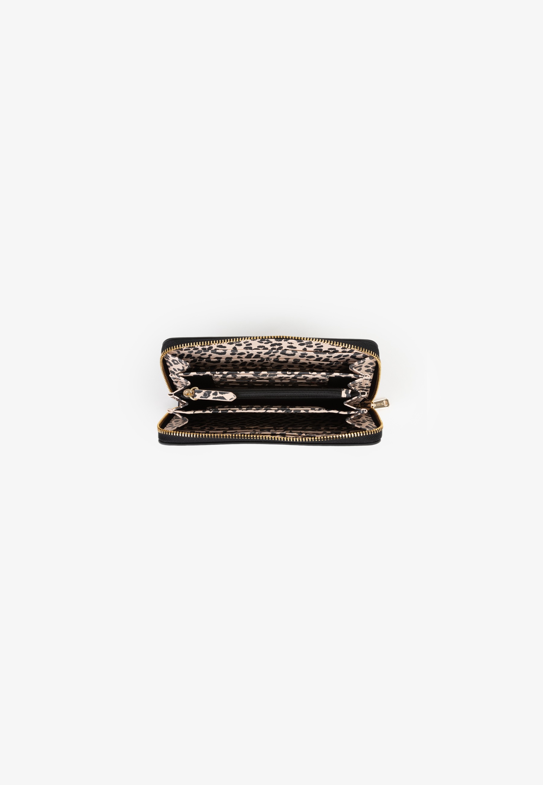 VALENTINO BAGS Geldbörse »LEO« Damen Geldbeutel, Portemonnaie mit Innenfutter im Animal-Look