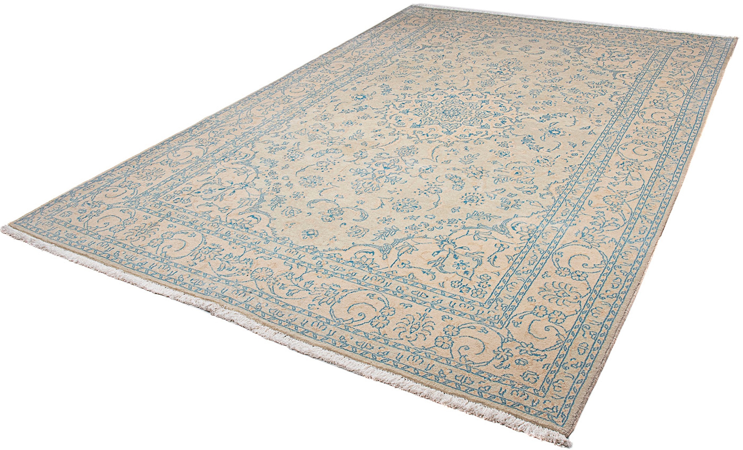 morgenland Orientteppich »Perser - Nain - 300 x 202 cm - dunkelgrau«, recht günstig online kaufen