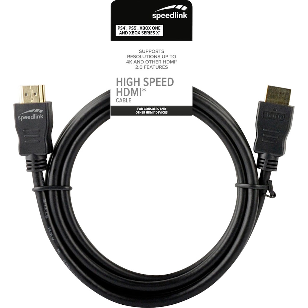 Speedlink Spielkonsolenzubehörkabel »HIGH SPEED«, 150,00 cm