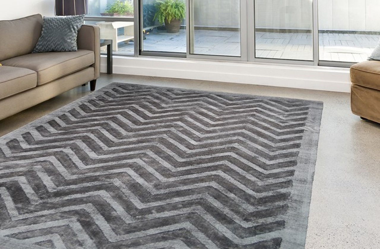 my home Teppich »Genta«, rechteckig, 13 mm Höhe, Wohnzimmer günstig online kaufen