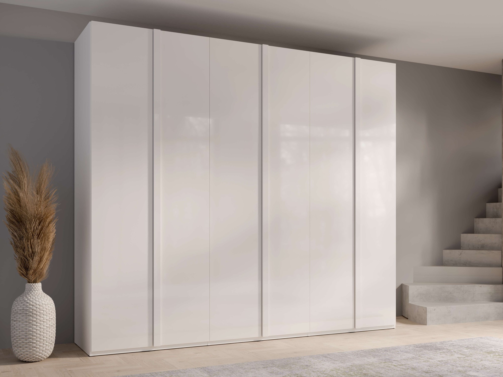 Home affaire Kleiderschrank »Kleiderschrank Malissa mit Regalen und Kleider günstig online kaufen