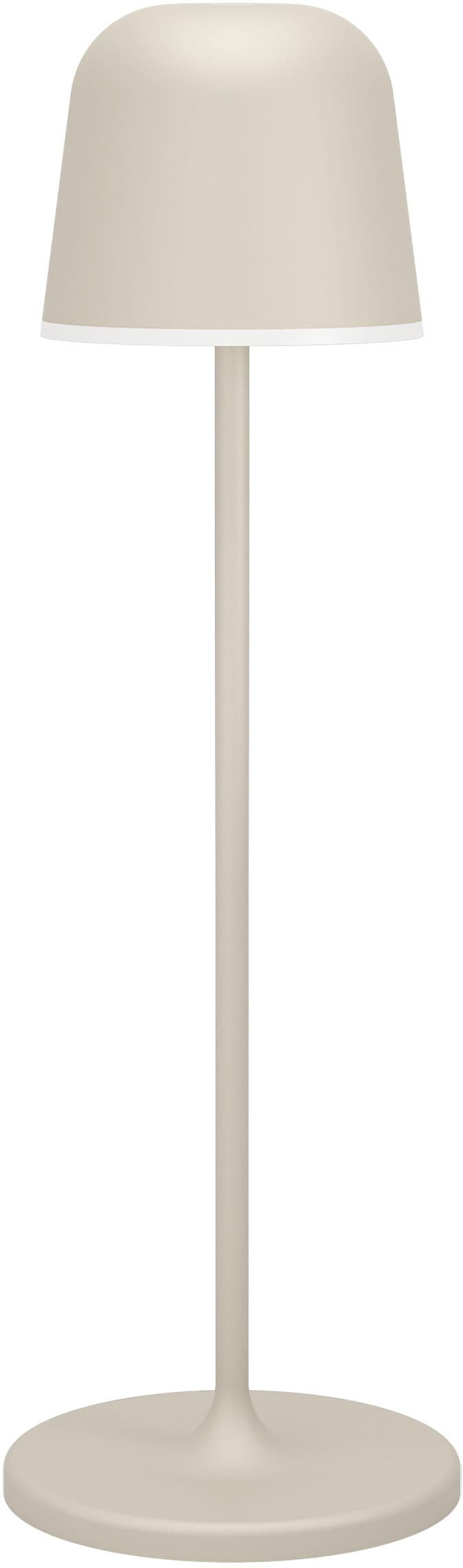 EGLO Stehlampe »MANNERA-L Stehlampe - Alu, Stahl - LED - 4,3W - IP54« LED-Modul 1 Stk. Neutralweiß | Warmweiß Standleuchte, Leselampe, Wohzimmer, Schlafzimmer, H140 x Ø16 cm