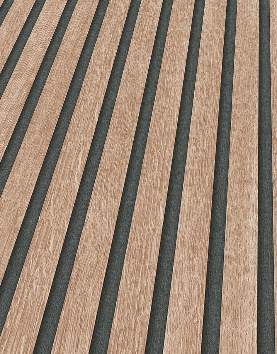Erismann Vliestapete »Vliestapete ACCOUSTIC«, 3D-Optik-Holz