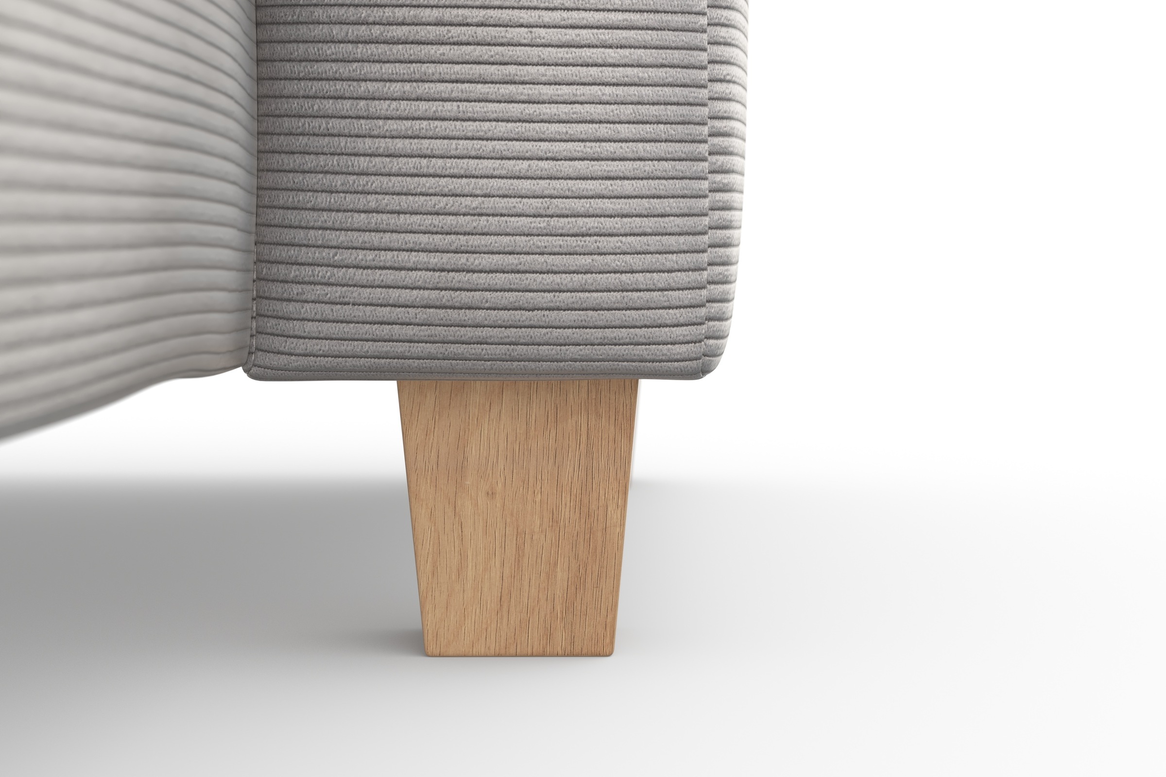 Home affaire Ecksofa »Summer L-Form«, mit Recamiere, mit oder ohne Bettfunktion und Bettkasten, Cord-Bezug