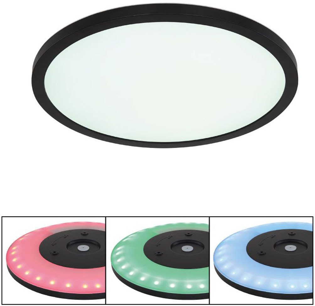 GLOBO LIGHTING LED Deckenleuchte »SAPANA« LED-Modul 1 Stk. warmweiß - kaltw günstig online kaufen
