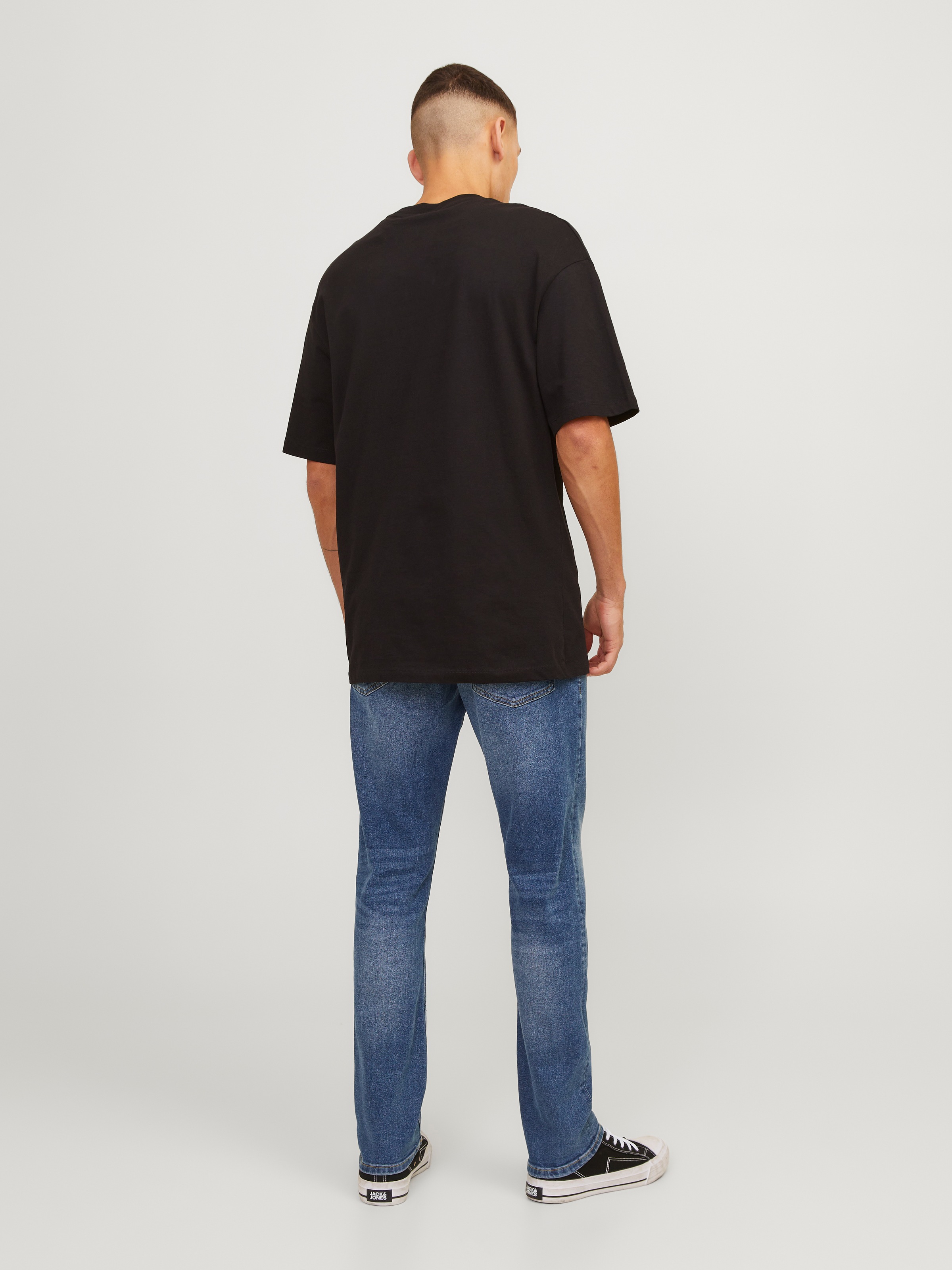 Jack & Jones Slim-fit-Jeans »JJIGLENN Jeans mit schmaler Beinform und Stretch für Komfort« Baumwollmischung, slim fit