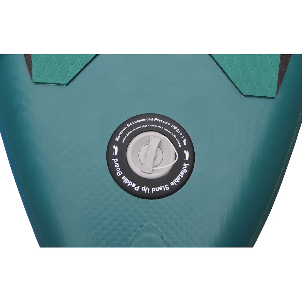 L.A. Sports Inflatable SUP-Board »Devil«, (Set, 6 tlg., mit Paddel, Pumpe und Transportrucksack)