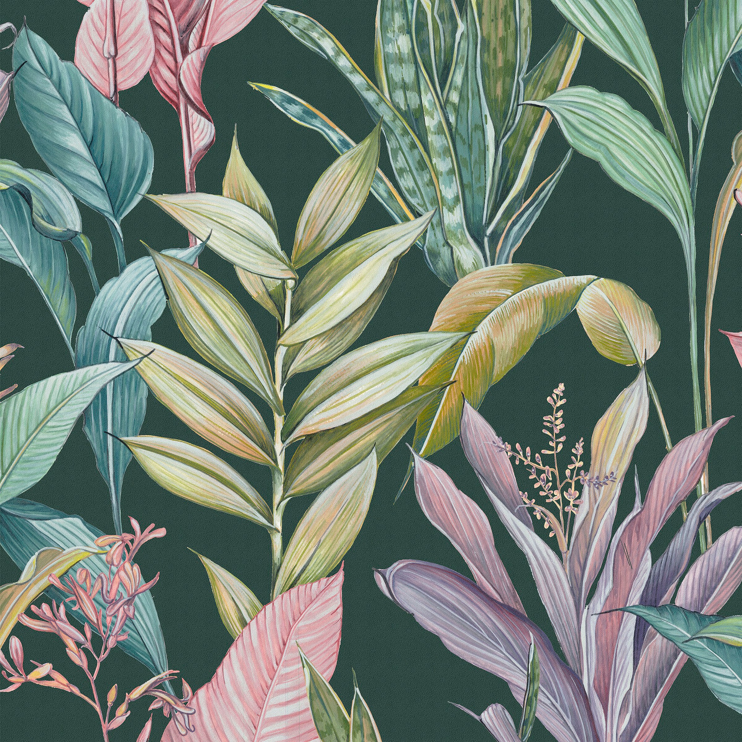 Superfresco Easy Vliestapete »Leona Grun« Motiv texturiert botanisch günstig online kaufen