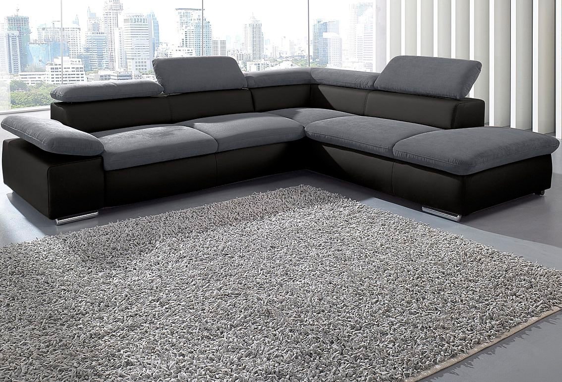 Ecksofa Valantine V, wahlweise mit Bettfunktion günstig online kaufen