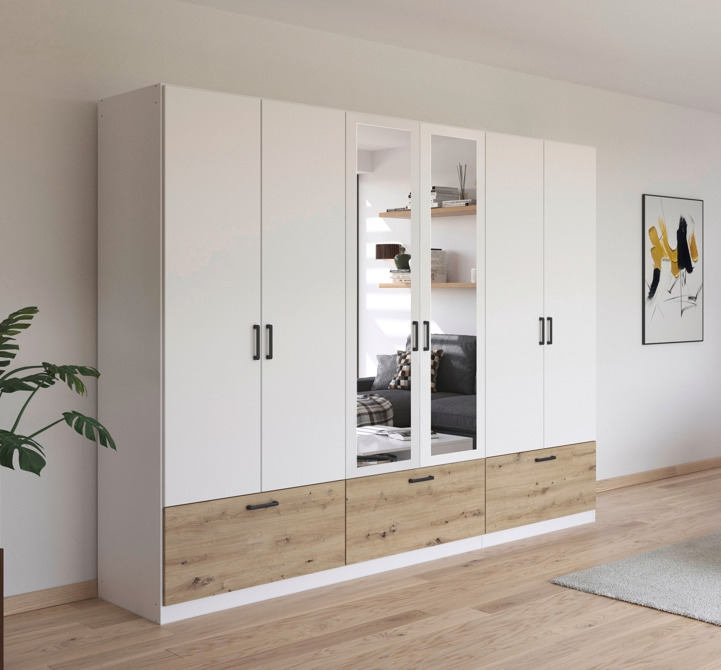 rauch Drehtürenschrank »Kleiderschrank Schrank Garderobe Wäscheschrank BARI günstig online kaufen