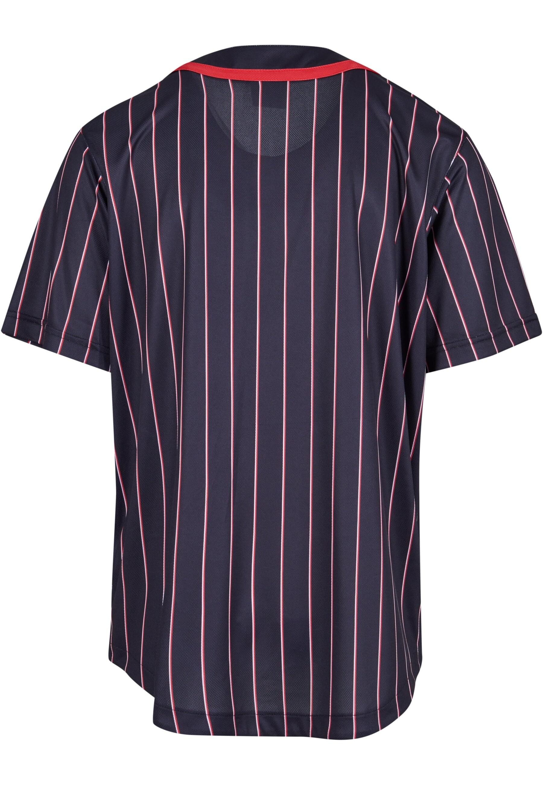 Karl Kani T-Shirt »Karl Kani Herren KM233-003-1 KK Serif Pinstripe Baseball Shirt« 1 Stk.