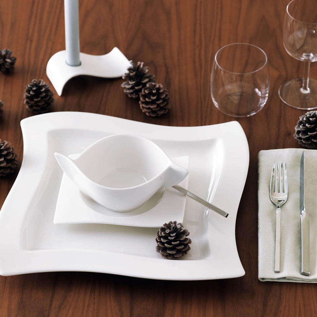 Villeroy & Boch Tasse »Suppentassen NewWave 450 ml 4er Set weiß« günstig online kaufen