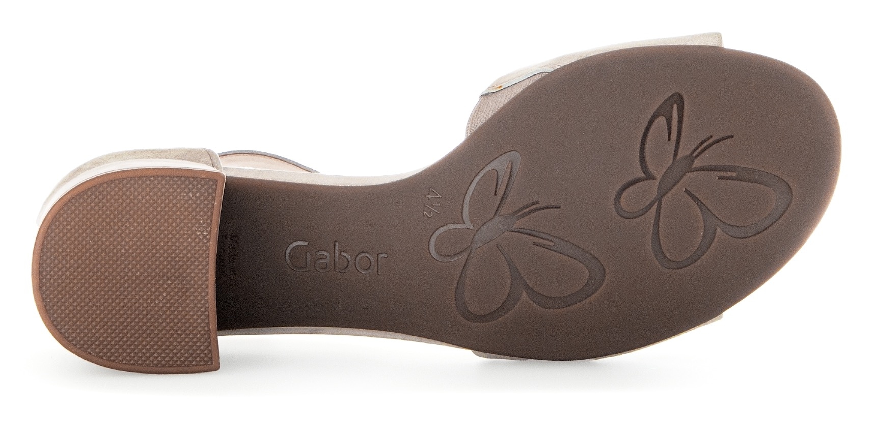 Gabor Sandalette »TUNIS«  , Blockabsatz, Businessschuh, Festtagsschuh, Zierschnalle, G-Weite