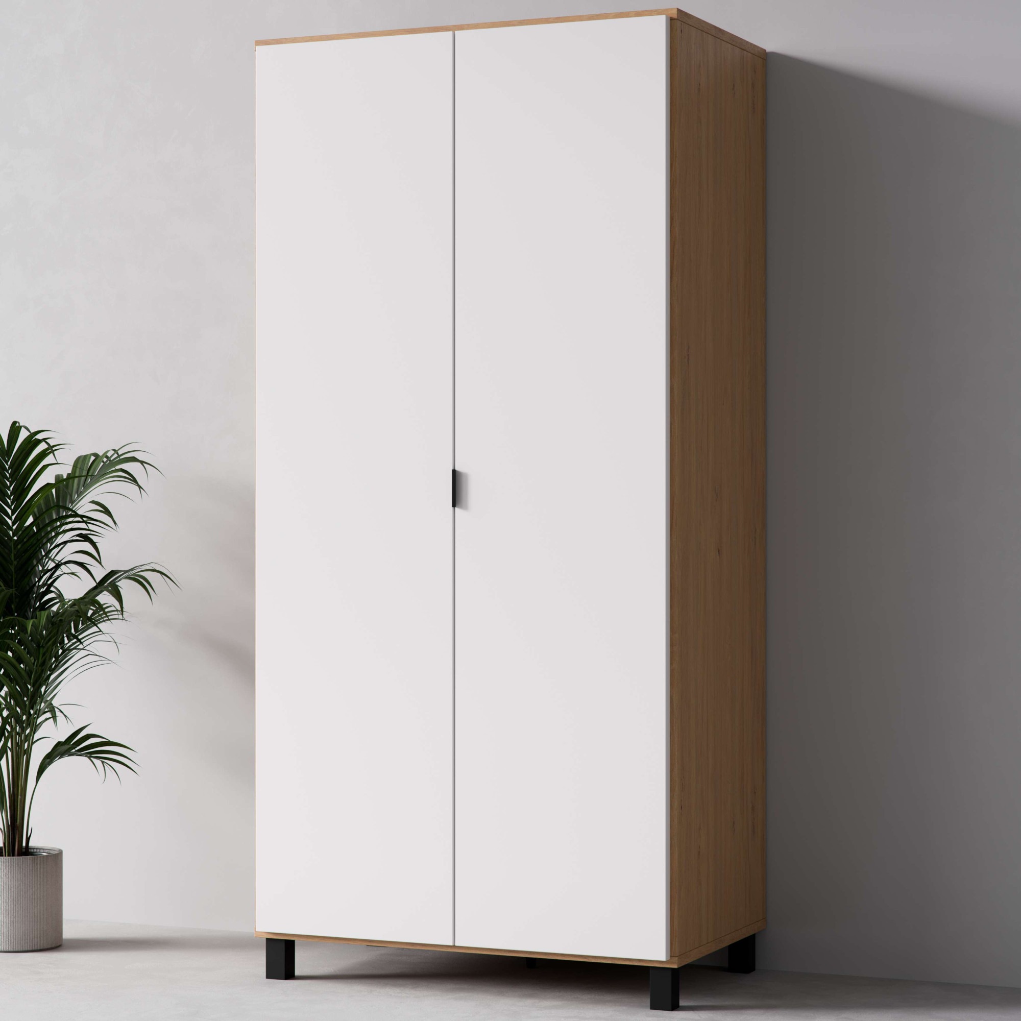 VOX Kleiderschrank »SIMPLE Garderobe, Wäscheschrank mit 5 Einlegeböden und günstig online kaufen