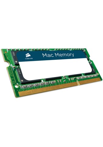 Corsair Laptop-Arbeitsspeicher »Mac Memory — 4GB DDR3 SODIMM«, (1 St.) kaufen