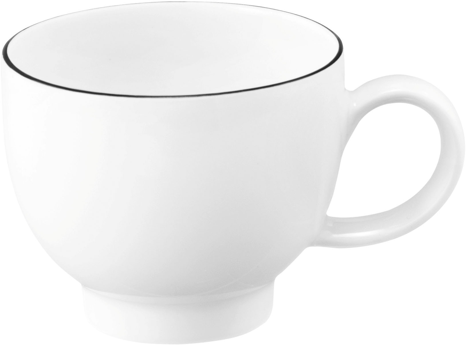 Seltmann Weiden Espressotasse »Lido Black Line« Espressoobertasse 0,09 l günstig online kaufen