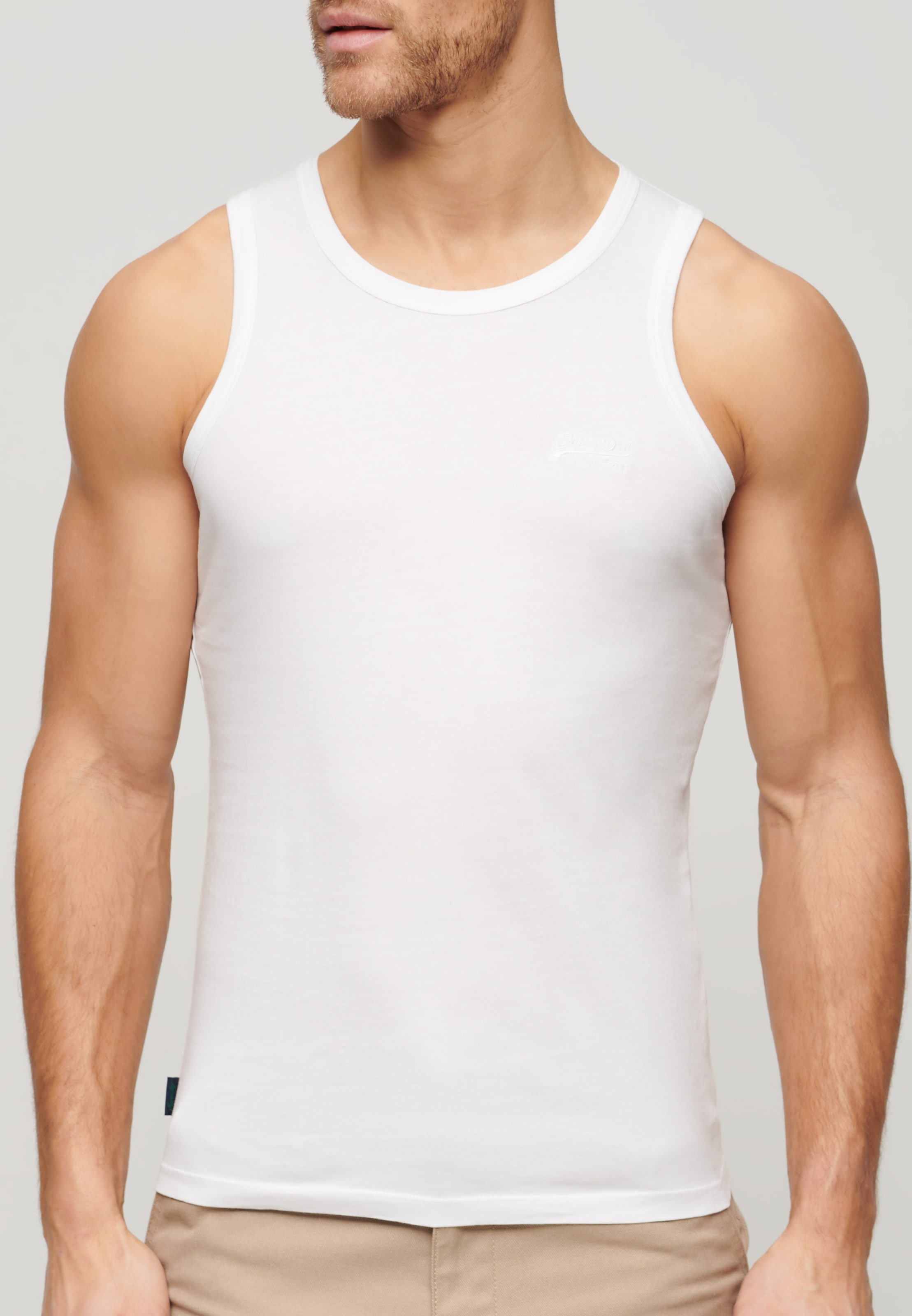 Superdry Tanktop »ESSENTIAL LOGO VEST UB«